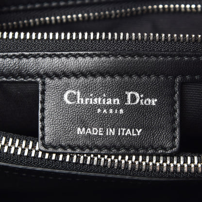 Christian Dior Lambskin Cannage Small Dior Soft Shopping Tote Black 6 of 7