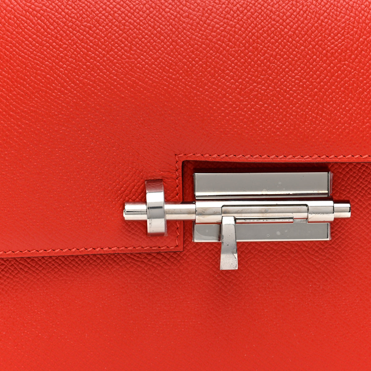 Hermes Epsom Verrou 21 Rouge Tomate 8 of 10
