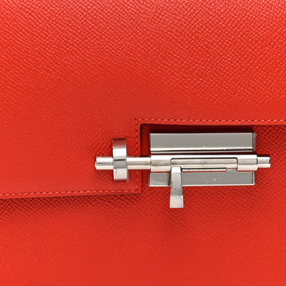Hermes Epsom Verrou 21 Rouge Tomate 8 of 10
