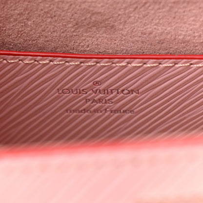 Louis Vuitton Epi Studded Twist Shoulder Bag PM Rose Ballerine 5 of 8