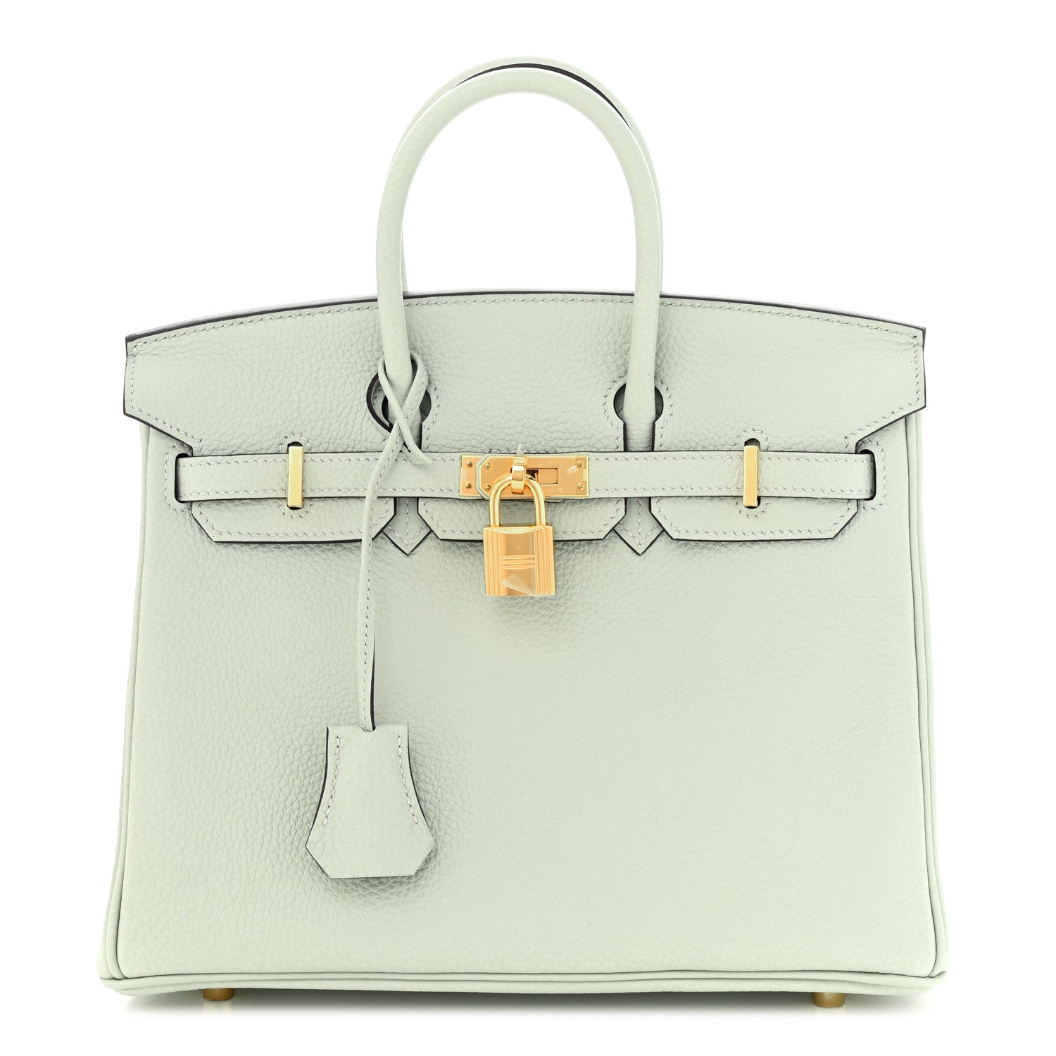Hermes Togo Birkin 25 Gris Neve 1 of 11