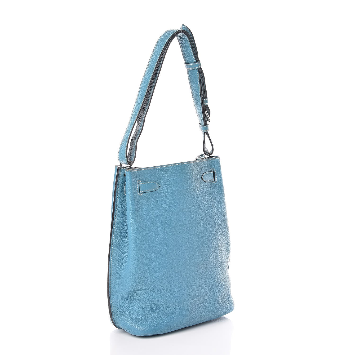 Hermes Togo So Kelly 22 Blue Jean 3 of 12