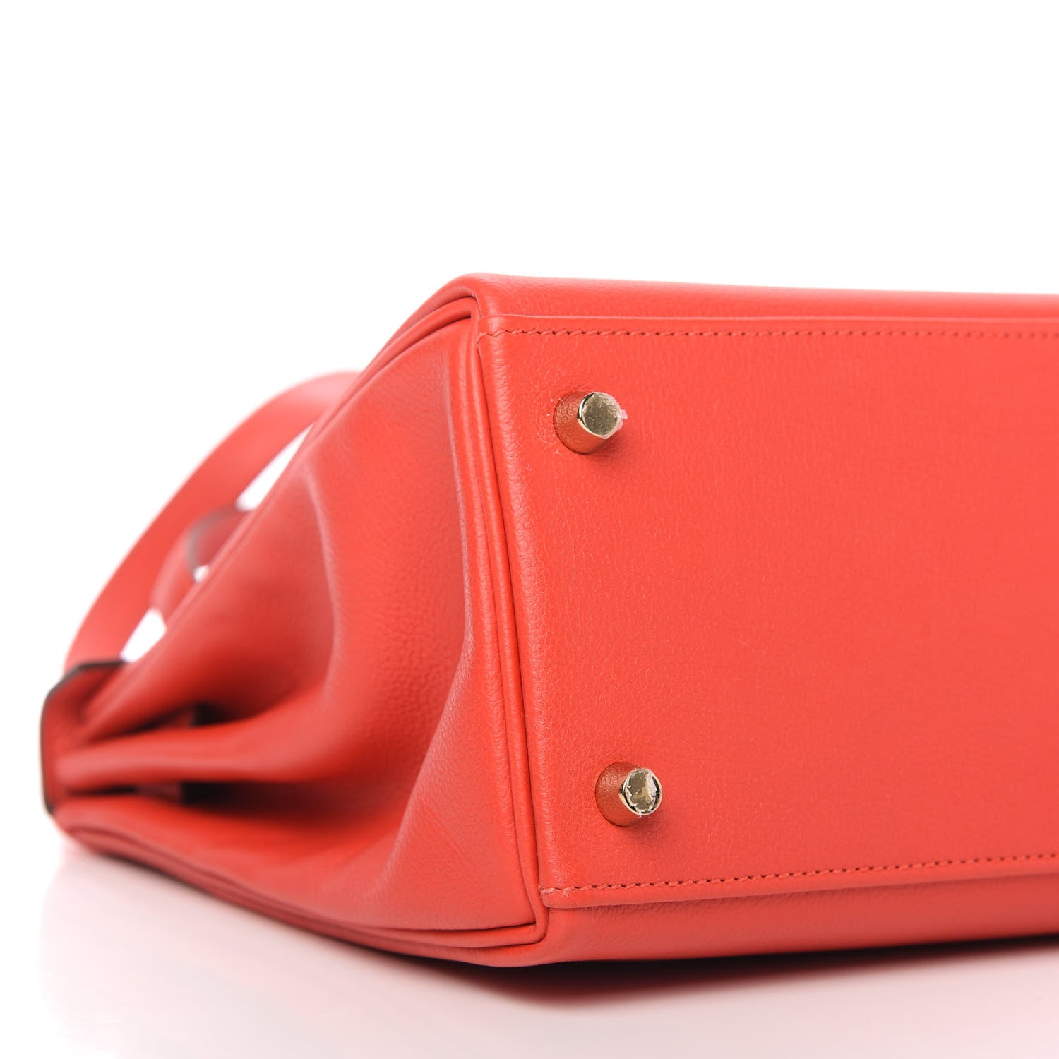 Hermes Evercolor Kelly Retourne 28 Rouge Tomate 6 of 11