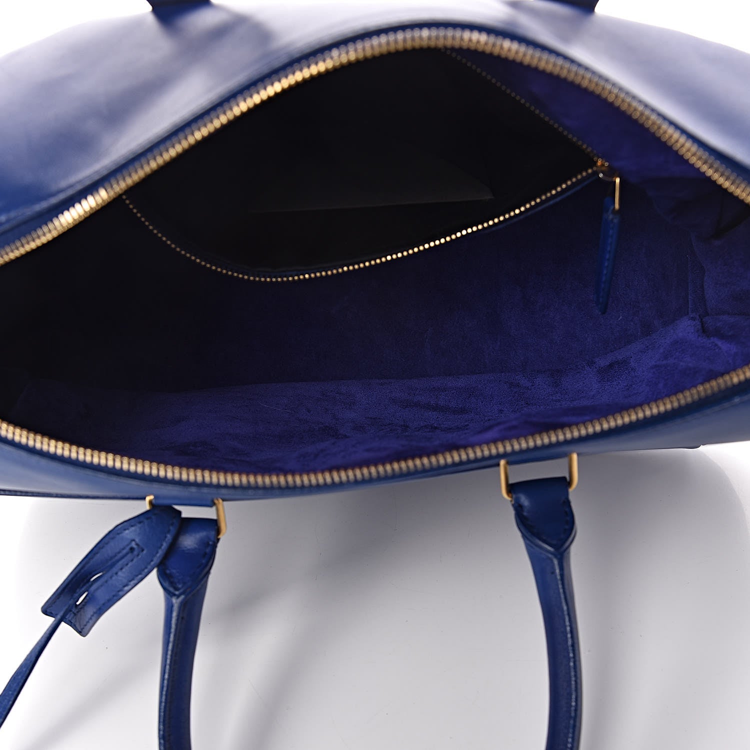 Saint Laurent Calfskin Classic Duffle 6 Marine 5 of 10