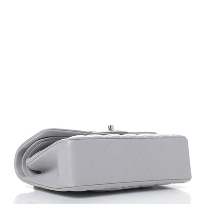 Chanel Caviar Quilted Small Double Flap Grey 3 of 4