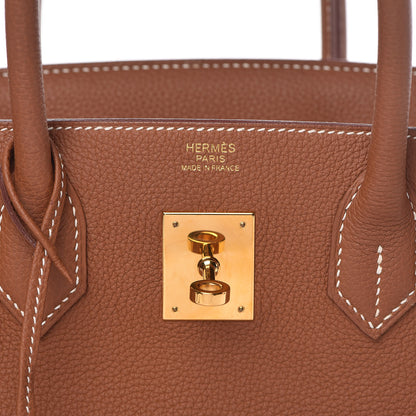 Hermes Togo Birkin 30 Gold 11 of 39