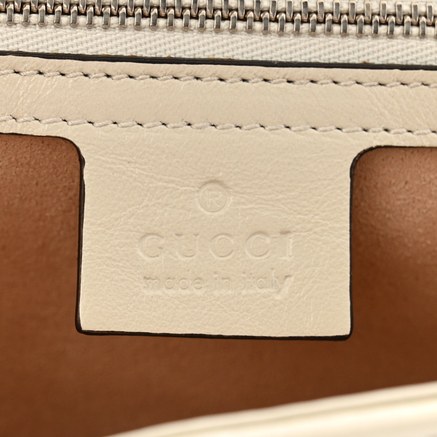Gucci Vintage Effect Calfskin Matelasse Diagonal Small Torchon GG Marmont Shoulder Bag Blue Agata Mystic White 6 of 11