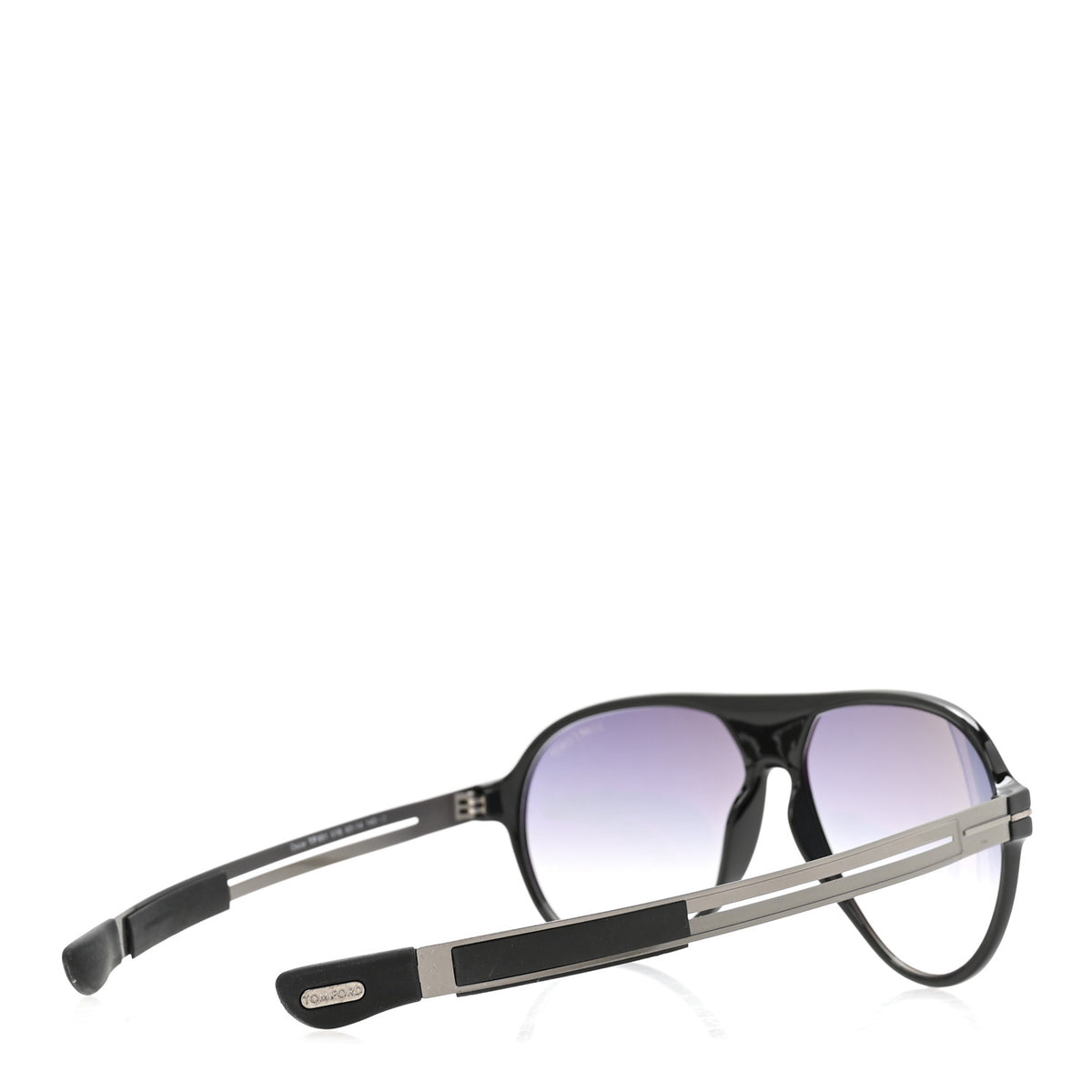Tom Ford Acetate Oscar Pilot Sunglasses TF881  Black 4 of 8