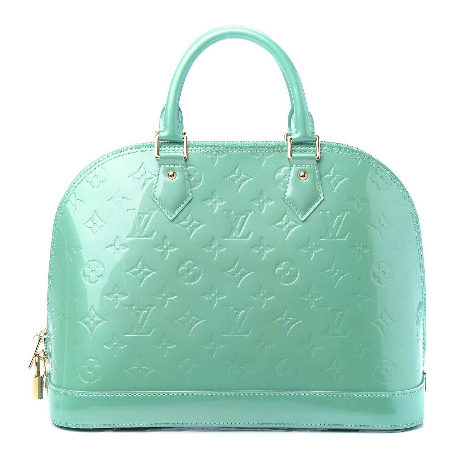 Louis Vuitton Vernis Alma PM Blue Lagon 1 of 9