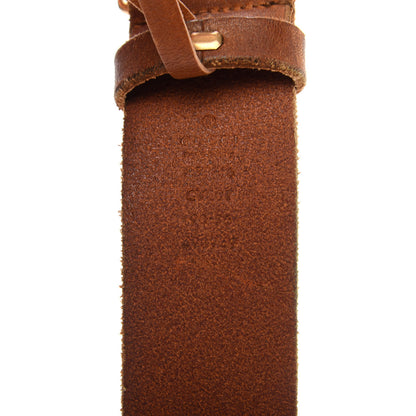 Gucci Faded Calfskin Double G 40mm Belt 90 36 Cuir 5 of 7