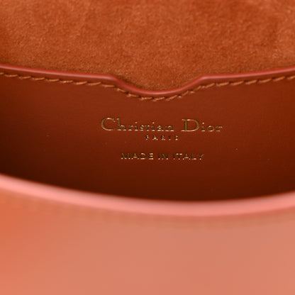 Christian Dior Box Calfskin Medium Bobby Flap Dark Tan 6 of 9