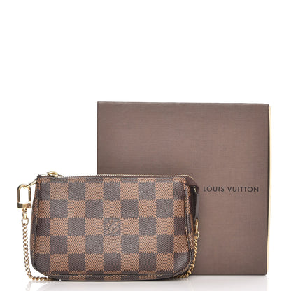 Louis Vuitton Damier Ebene Mini Pochette Accessories 8 of 8