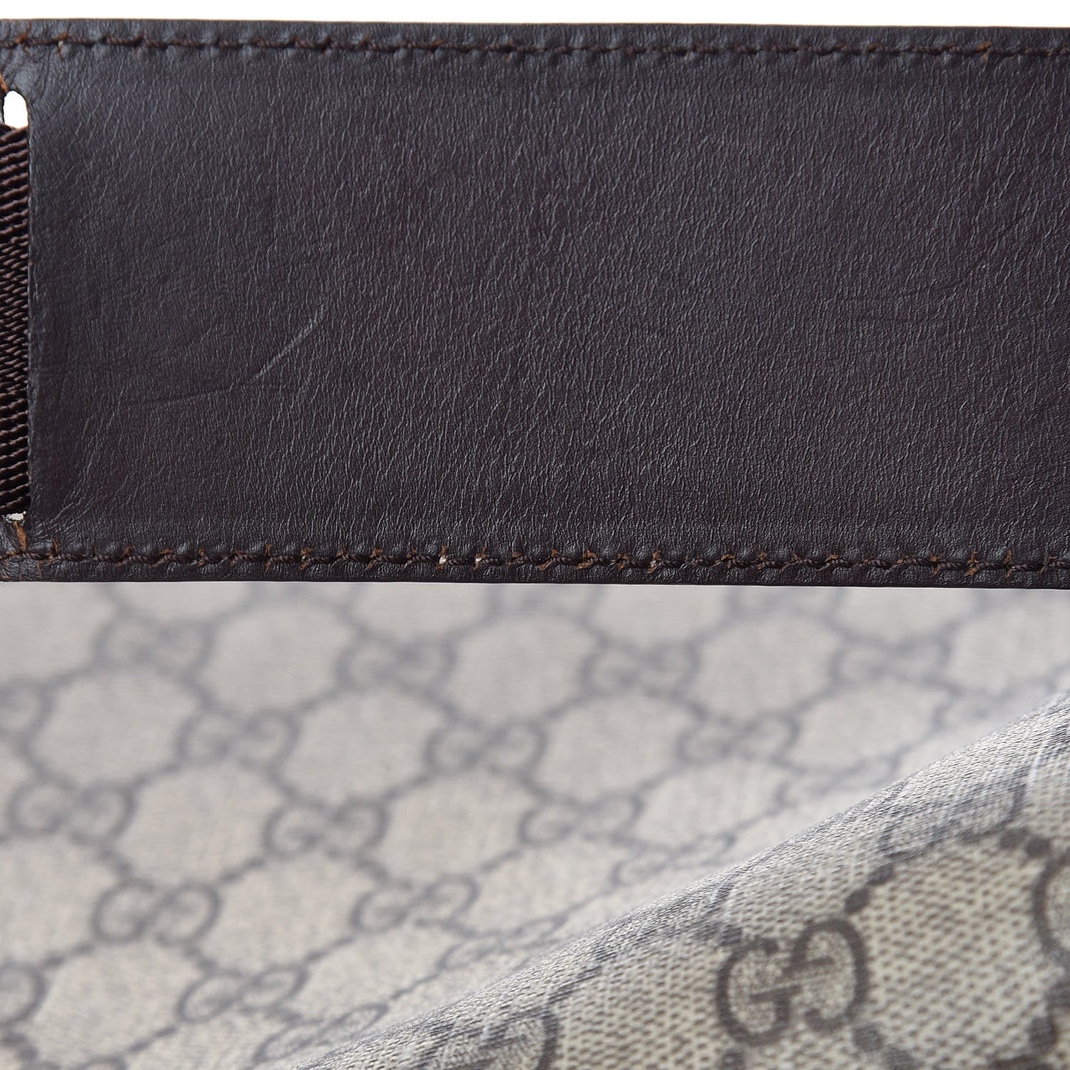 Gucci GG Plus Monogram Belt Bag Dark Brown 12 of 15