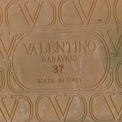 Valentino Garavani Embroidered Jacquard Grosgrain Cord Vg Lake Powell Velcro Espadrille Sandals 37 7 of 9