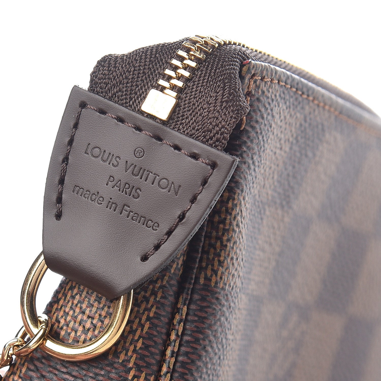 Louis Vuitton Damier Ebene Mini Pochette Accessories 6 of 6