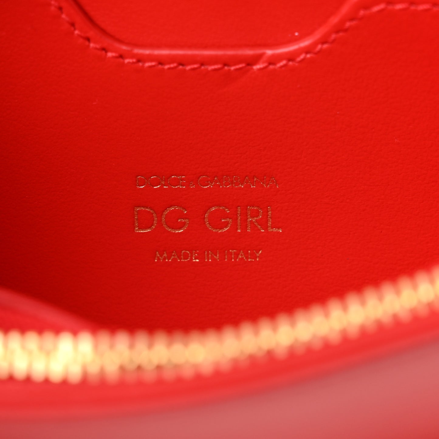 Nappa DG Girls Belt Bag 95 38 Red