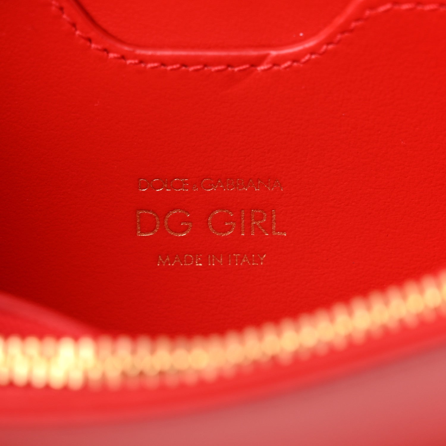 Dolce & Gabbana Nappa DG Girls Belt Bag 95 38 Red 6 of 13