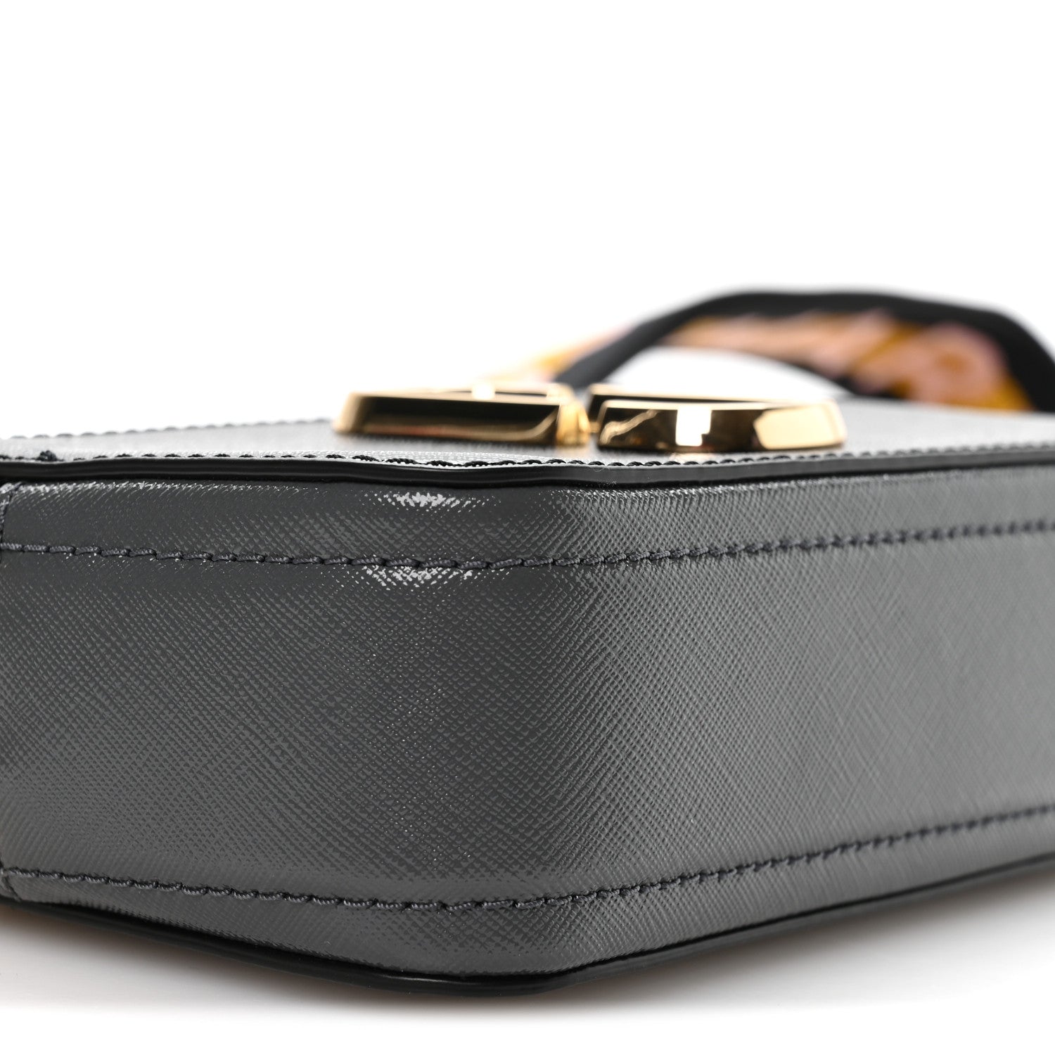 Marc Jacobs Saffiano Small Snapshot Camera Black Mulitcolor 9 of 10