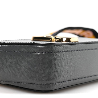 Marc Jacobs Saffiano Small Snapshot Camera Black Mulitcolor 9 of 10