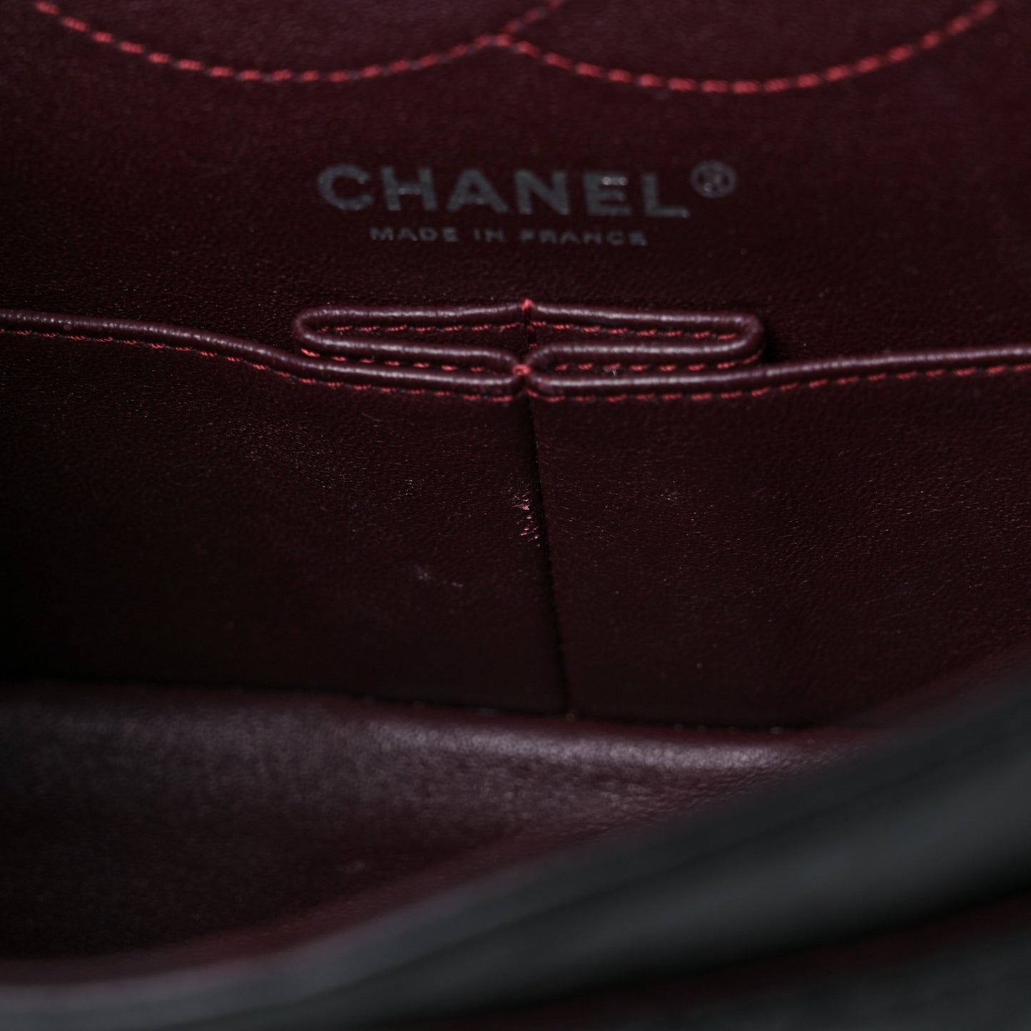 Aged Calfskin Quilted 2.55 Reissue 225 Flap Black