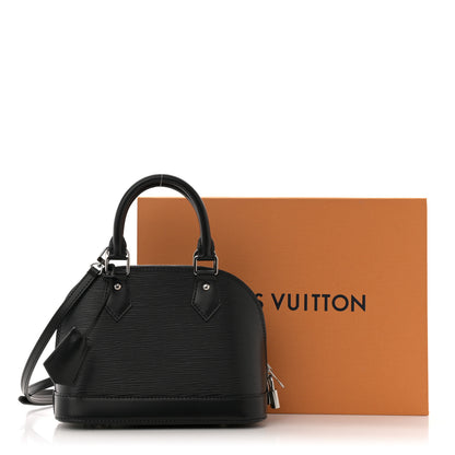 Louis Vuitton Epi Alma BB Black 10 of 10