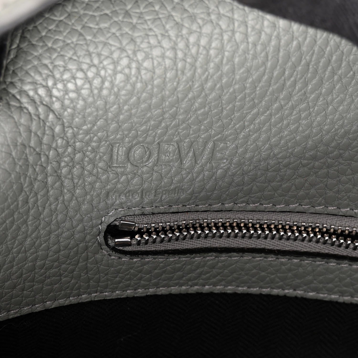 Loewe Calfskin T Backpack Grey 6 of 9