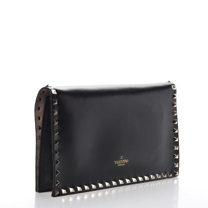 Valentino Garavani Nappa Rockstud Wristlet Clutch Black 3 of 7