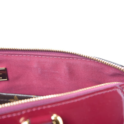 Louis Vuitton Patent Calfskin Miroir Tote Magenta 9 of 19