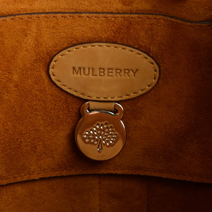 Mulberry Smooth Nubuck Cookie Bayswater Satchel Ochre 6 of 7