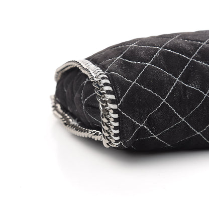 Stella McCartney Shaggy Deer Quilted Small Falabella Black 8 of 10