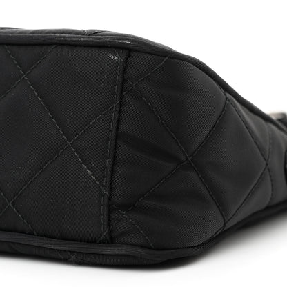 Prada Nylon Tessuto Impuntu Quilted Crossbody Bag Black 10 of 11