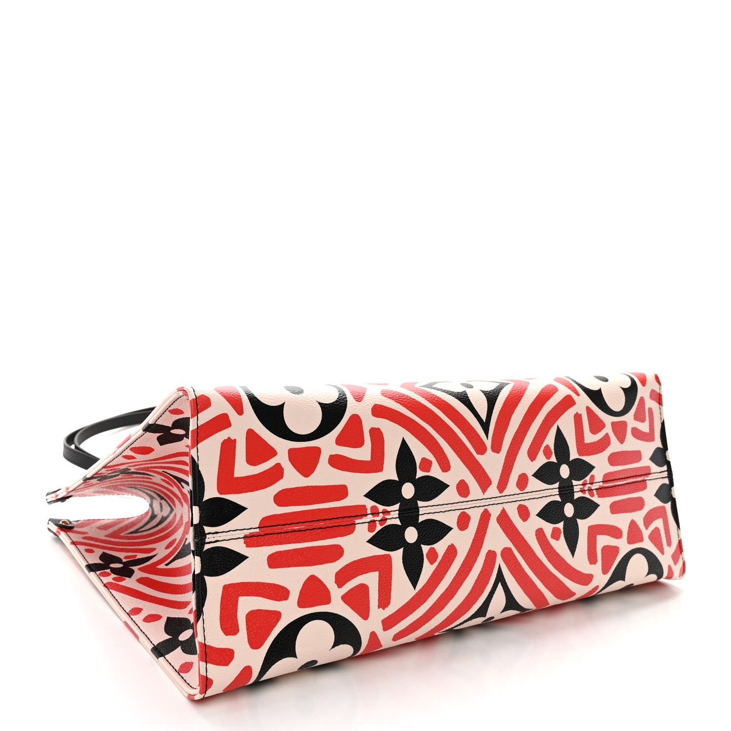 Monogram Giant Crafty Onthego GM Creme Rouge Black