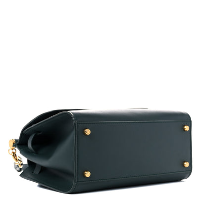 Dolce & Gabbana Calfskin Small Sicily 58 Bag Green 4 of 17