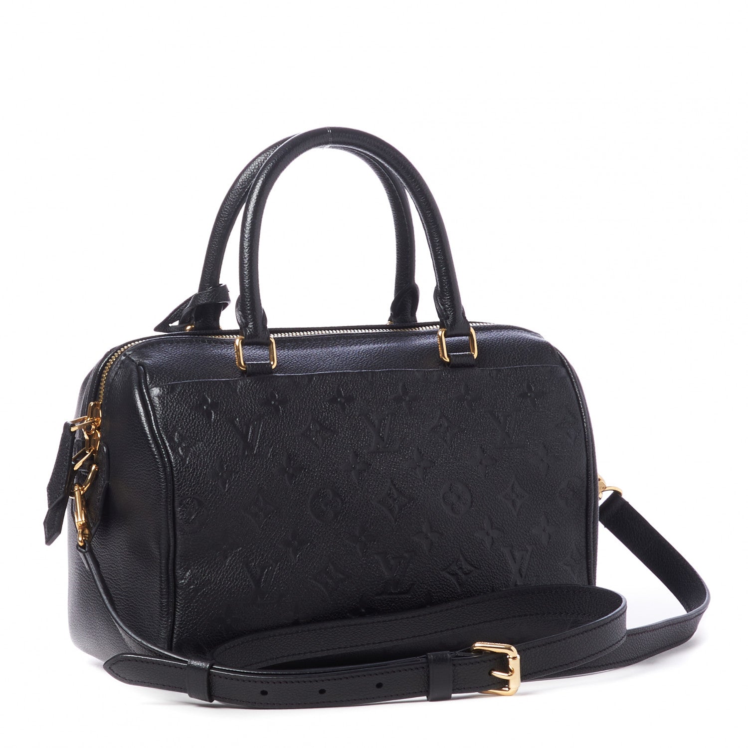 Louis Vuitton Empreinte Speedy Bandouliere 25 NM Black 3 of 9
