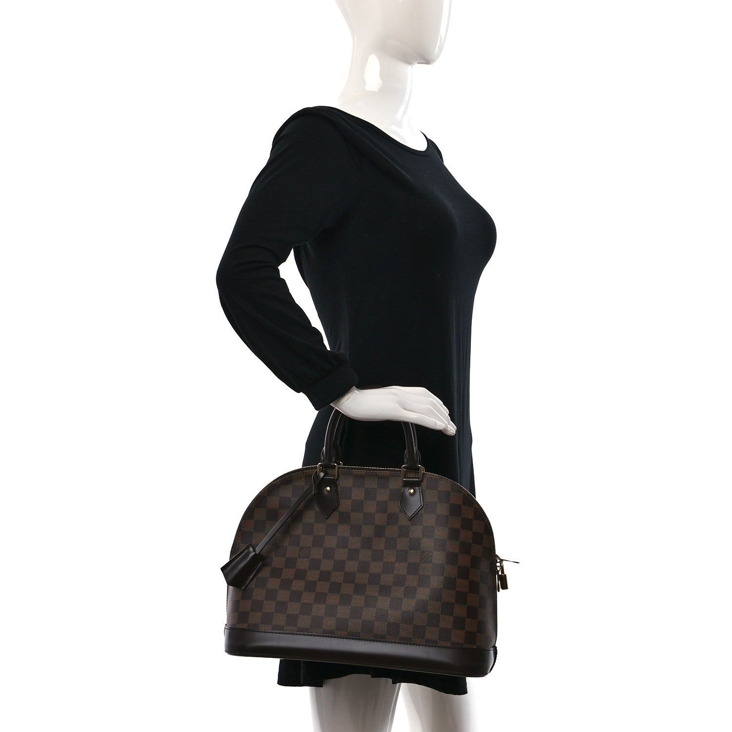 Louis Vuitton Damier Ebene Alma MM 2 of 8