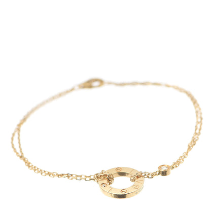 Cartier 18K Yellow Gold Diamond LOVE Bracelet 1 of 7