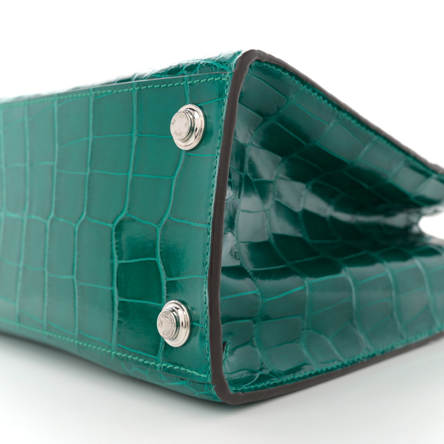 Louis Vuitton Alligator City Steamer PM Emeraude 9 of 9