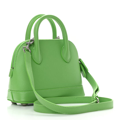 Balenciaga Grained Calfskin XXS Ville Top Handle Bag Light Green Fuchsia 5 of 20