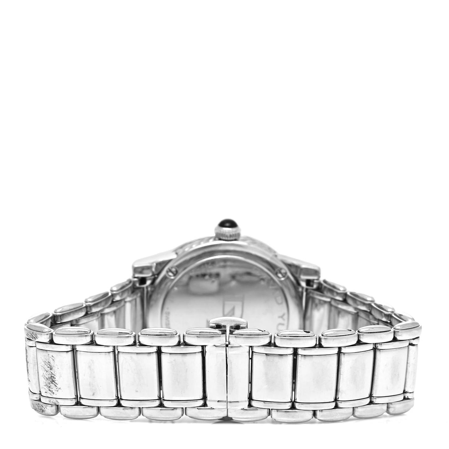 Stainless Steel Diamond 30mm Classic Quartz Watch Blue
