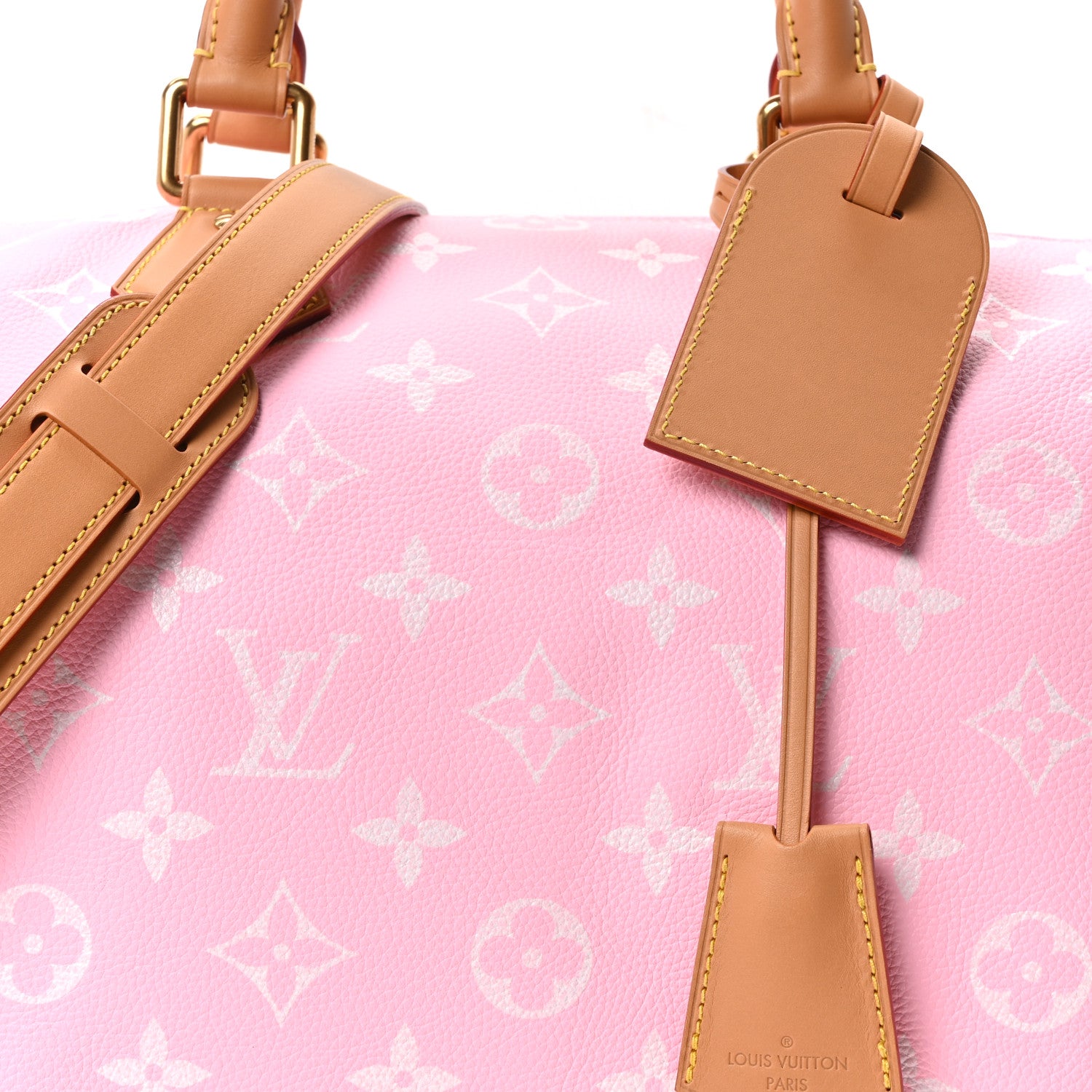 Louis Vuitton Calfskin Monogram Speedy P9 Bandouliere 40 Candy 7 of 9