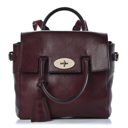 Mulberry Natural Leather Mini Cara Delevingne Convertible Satchel Oxblood 1 of 14
