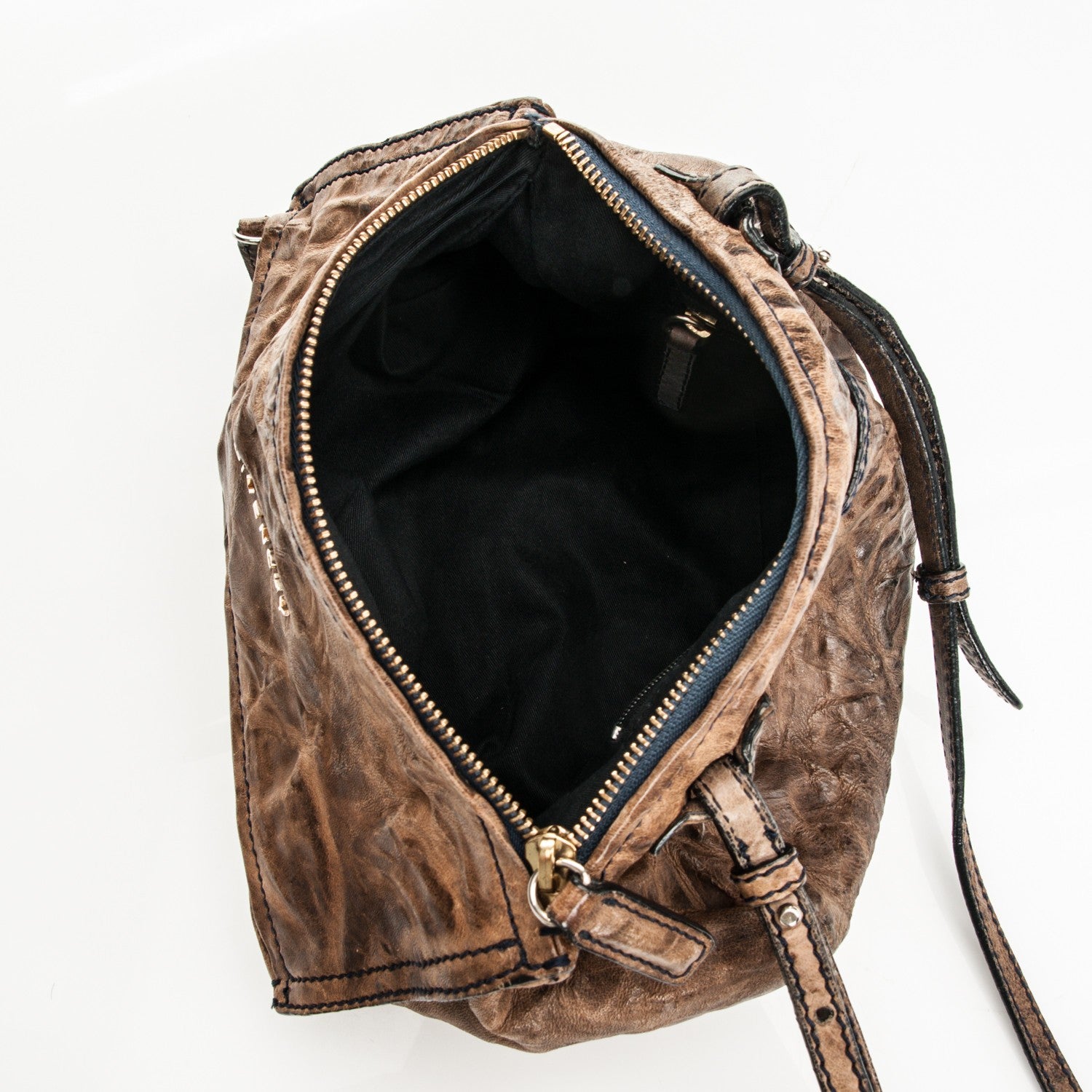 Givenchy Tumbled Sheepskin Mini Pandora Brown 5 of 7