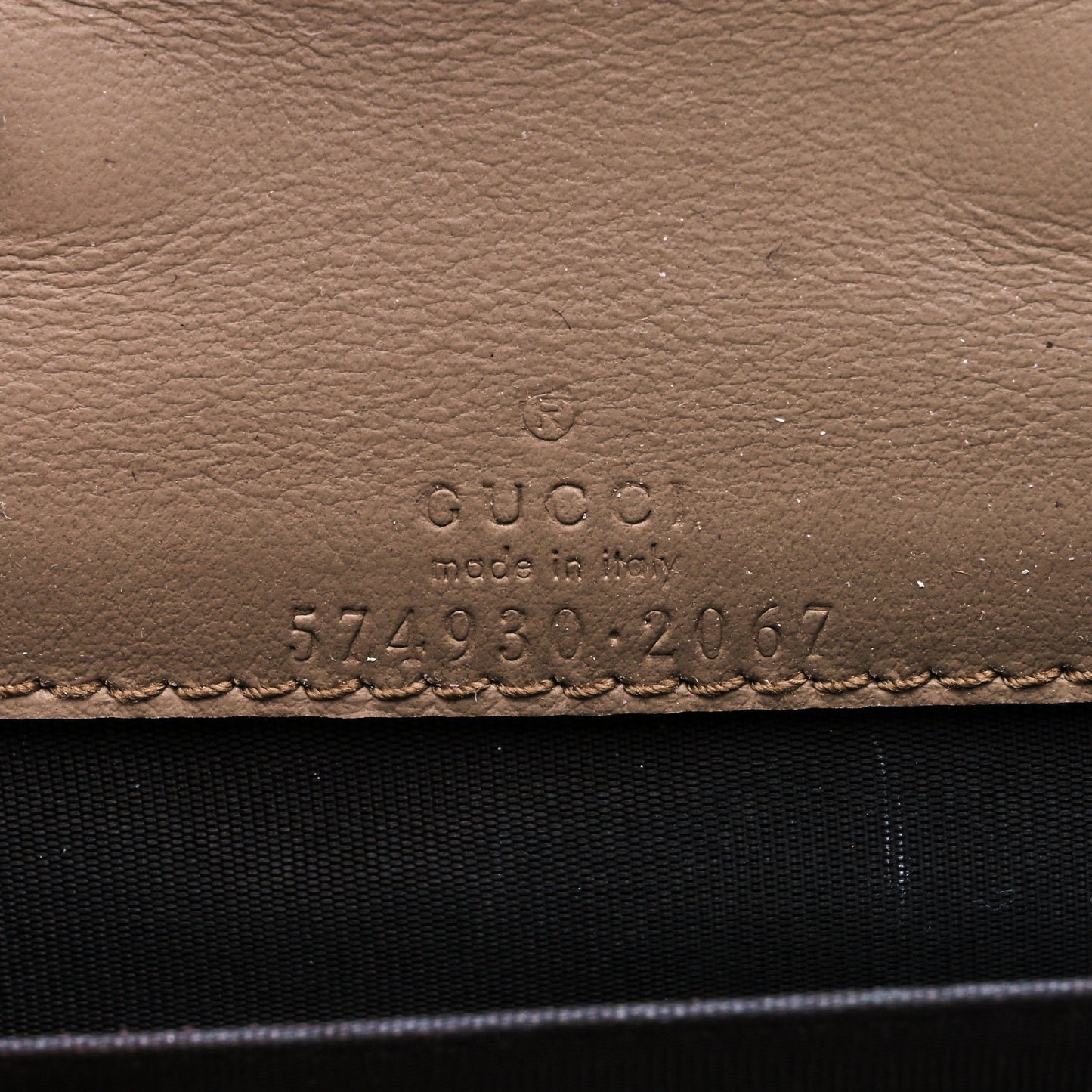 GG Supreme Monogram Dionysus Coin Purse Taupe