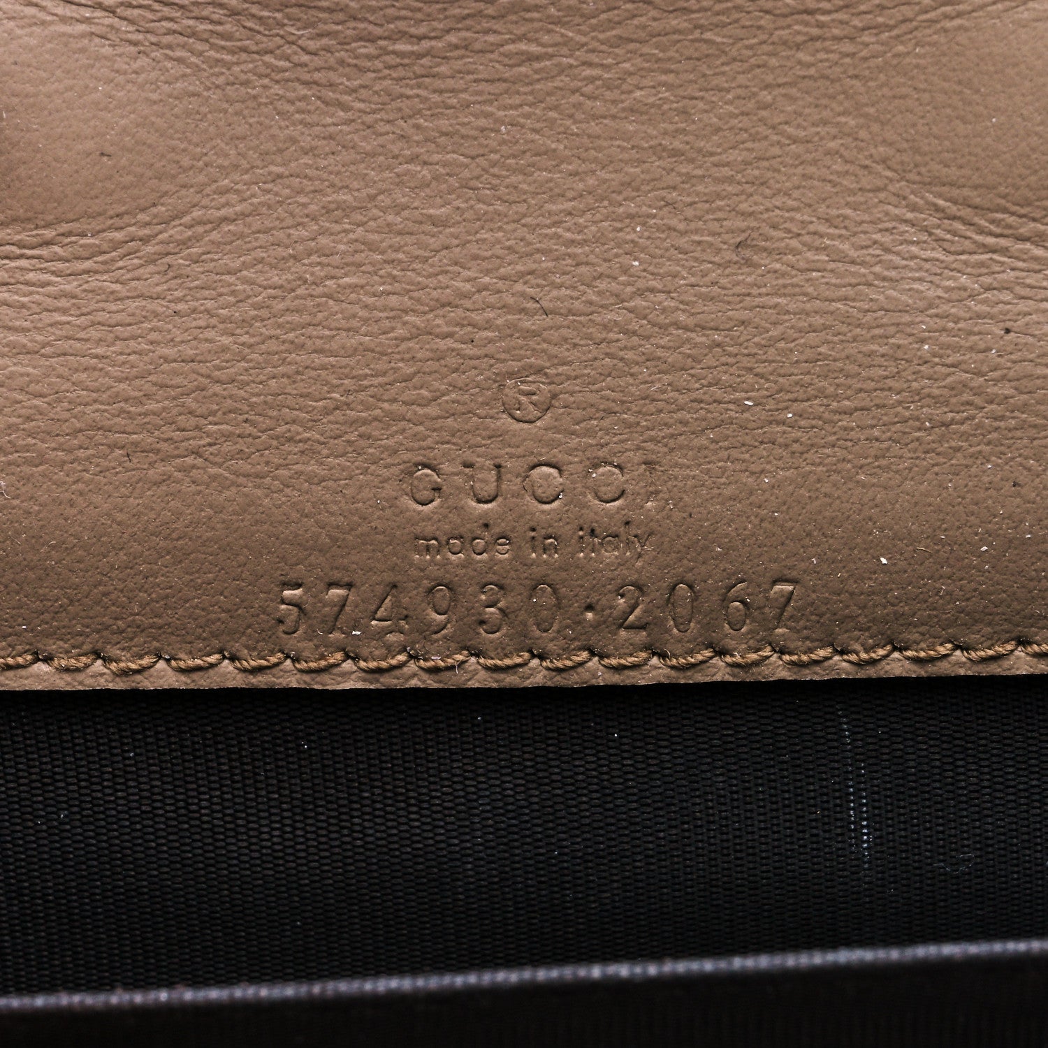 Gucci GG Supreme Monogram Dionysus Coin Purse Taupe 8 of 10