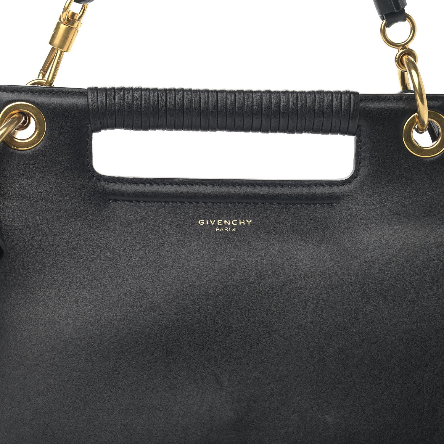 Givenchy Calfskin Small Whip Top Handle Crossbody Black 7 of 10
