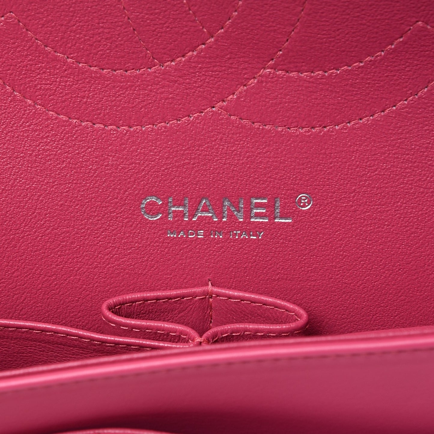 Patent Quilted Jumbo Double Flap Pink