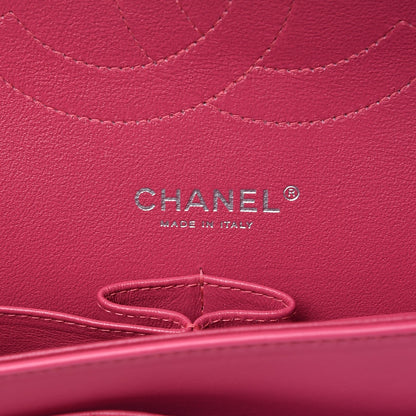 Chanel Patent Quilted Jumbo Double Flap Pink 7 of 10