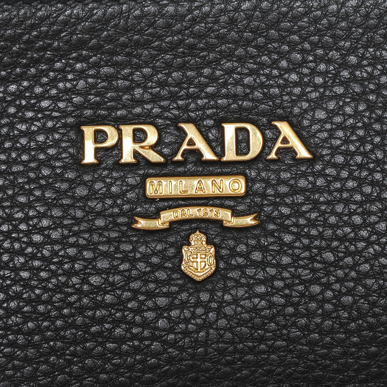 Prada Vitello Phenix Double Zip Crossbody Bag Black 5 of 8