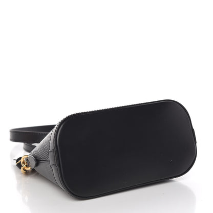 Louis Vuitton Epi Alma Mini Black 4 of 9