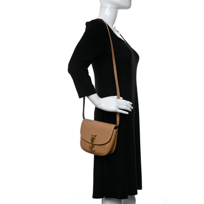 Saint Laurent Smooth Vintage Calfskin Small Kaia Satchel Brown Gold 2 of 9